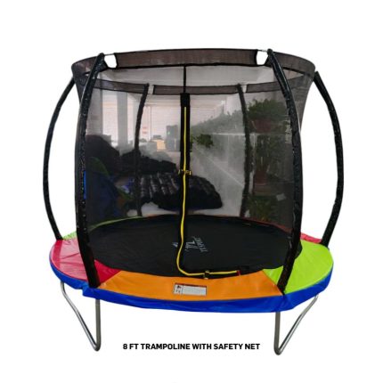 8 FT TRAMPOLINE WITH SAFETY NET MSG-TD0803