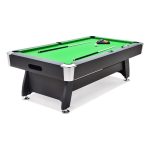 Harley Fitness 8x4 Green Professional Billiard Pool Table