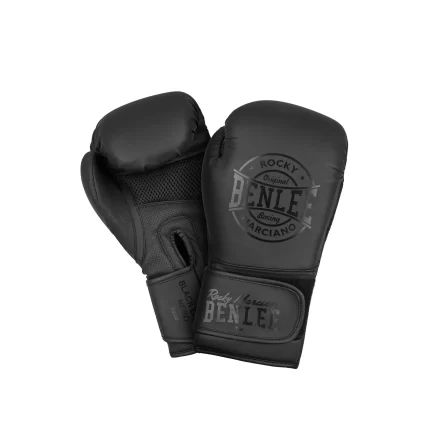 Benlee Small Artificial Leather Boxing Gloves, Light Black