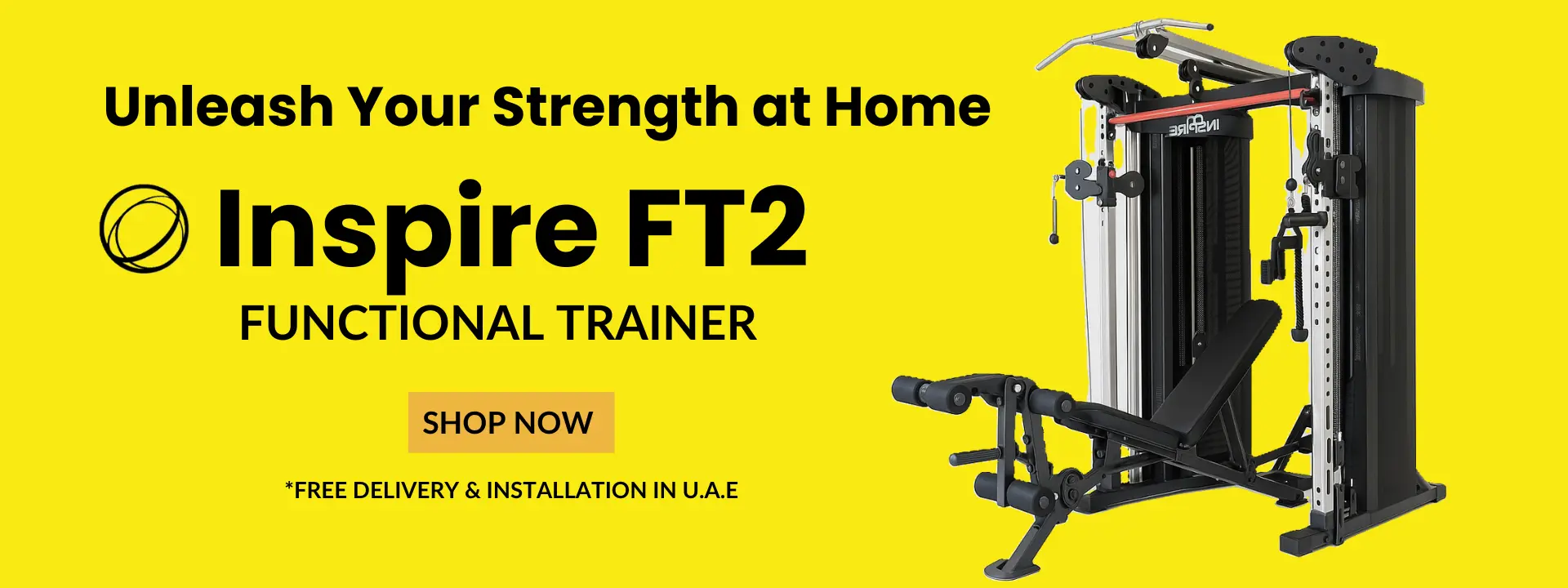 Inspire FT2 Functional Trainer – Premium Home Gym Strength Machine | Buy in Dubai, Abu Dhabi & UAE