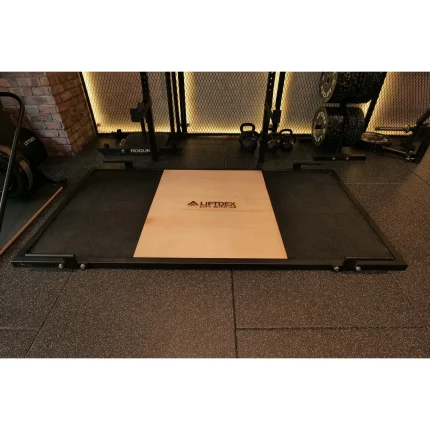 Liftdex Deadlift Platform Fully Rubber with Wood