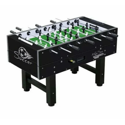 Knight Shot ST179 Commercial Coin-Operated Foosball Table |Black