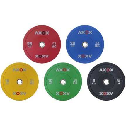 Axox Fitness Color Bumper Plates