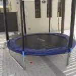 Knightshot Outdoor Round Trampoline | 8 Feet