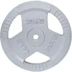 PAINT PLATES 20KG 3 HOLES WITH HANDLE SYP20 GREY