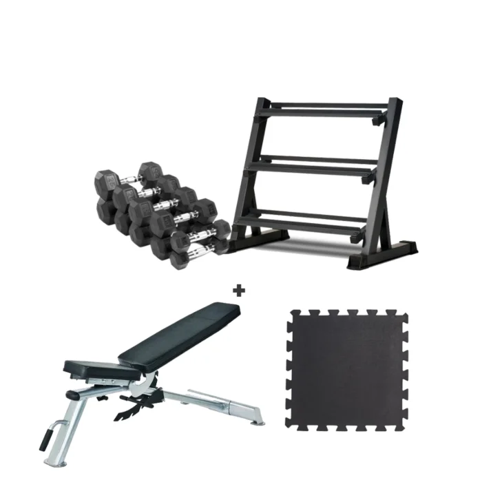 Gainmotion Dumbbell set with Horizon Bench