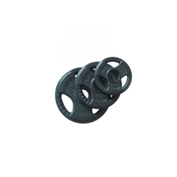 Gainmotion Fixed Rubber Plates Set (Black) 2.5 Kg to 20 Kg