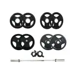 Gainmotion Olympic Weight Plate Set 65 Kg with Bar