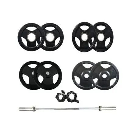Gainmotion Olympic Weight Plate Set 65 Kg with Bar