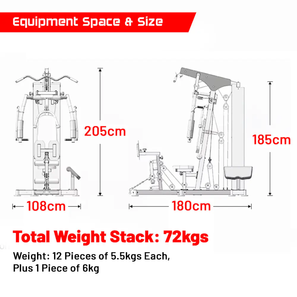Multifunctional Home Gym Station SHG-11000 - Image 12