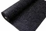 Gym Mat EPDM Rubber White Black 6mm/8mm