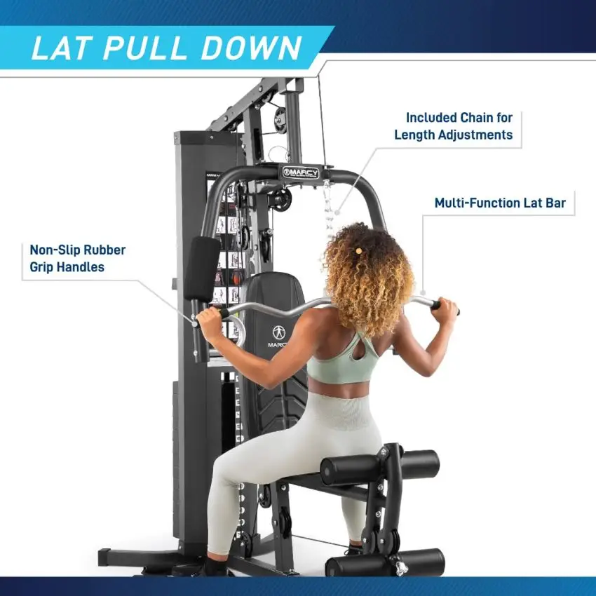 Marcy 150lb Stack Home Gym | MWM-4965SC - Image 7