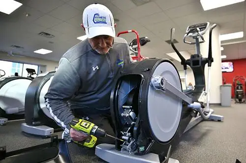 Elliptical machine repair by gym equipment technician – Fitness equipment maintenance UAE