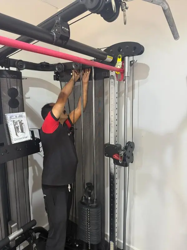 Commercial gym equipment safety inspection service in Abu Dhabi