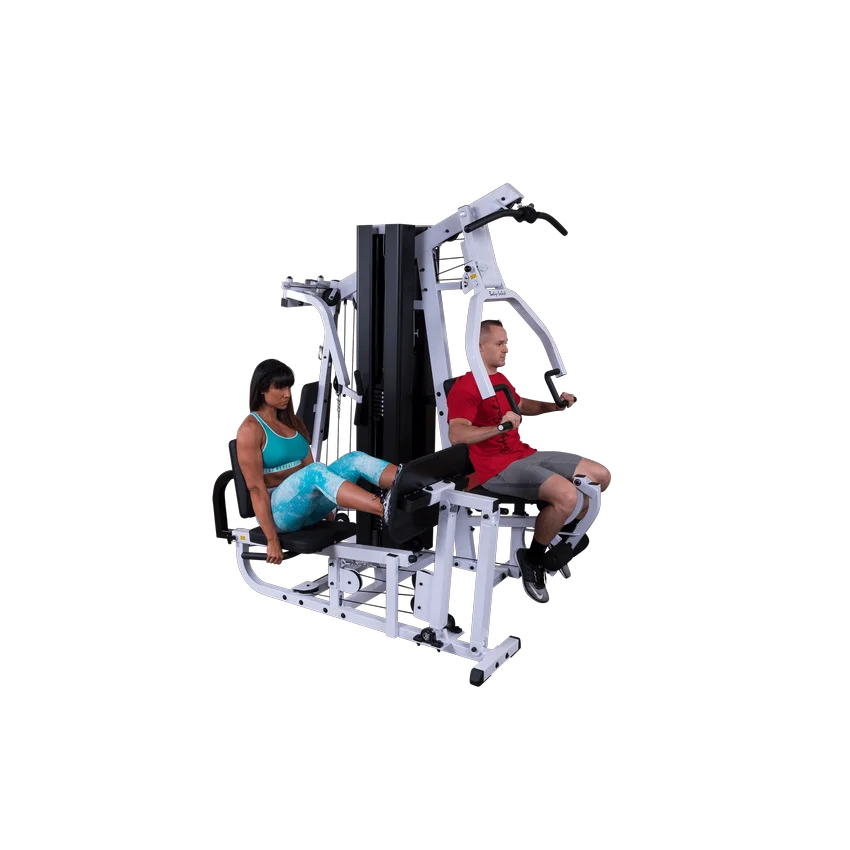 BODY SOLID PRESTIGE GYM EXM3000LPS LEG+SH EQ13070028 WHITE - Image 3