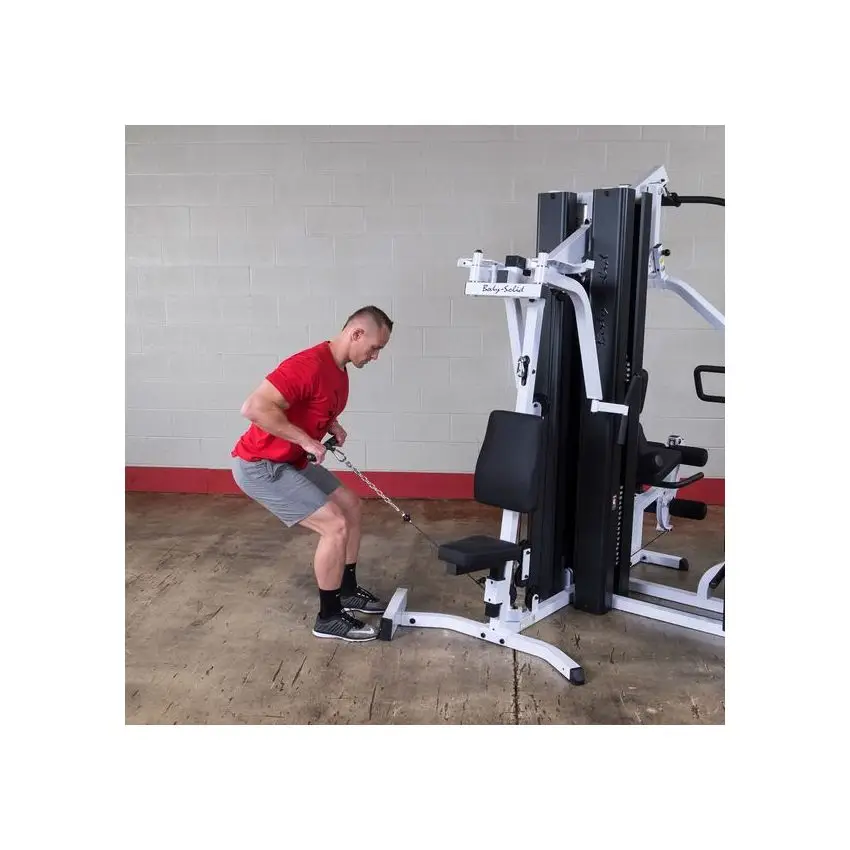 BODY SOLID PRESTIGE GYM EXM3000LPS LEG+SH EQ13070028 WHITE - Image 6