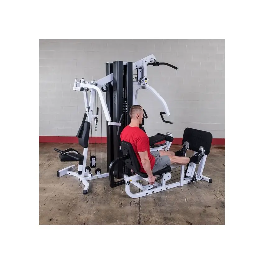 BODY SOLID PRESTIGE GYM EXM3000LPS LEG+SH EQ13070028 WHITE - Image 7