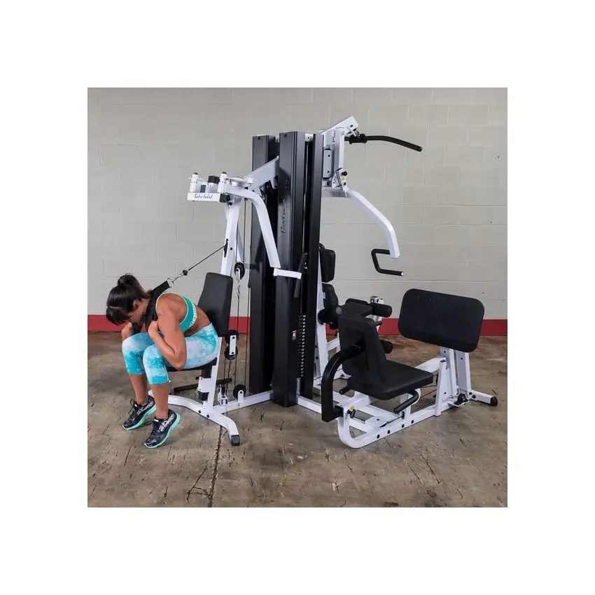 BODY SOLID PRESTIGE GYM EXM3000LPS LEG+SH EQ13070028 WHITE - Image 9