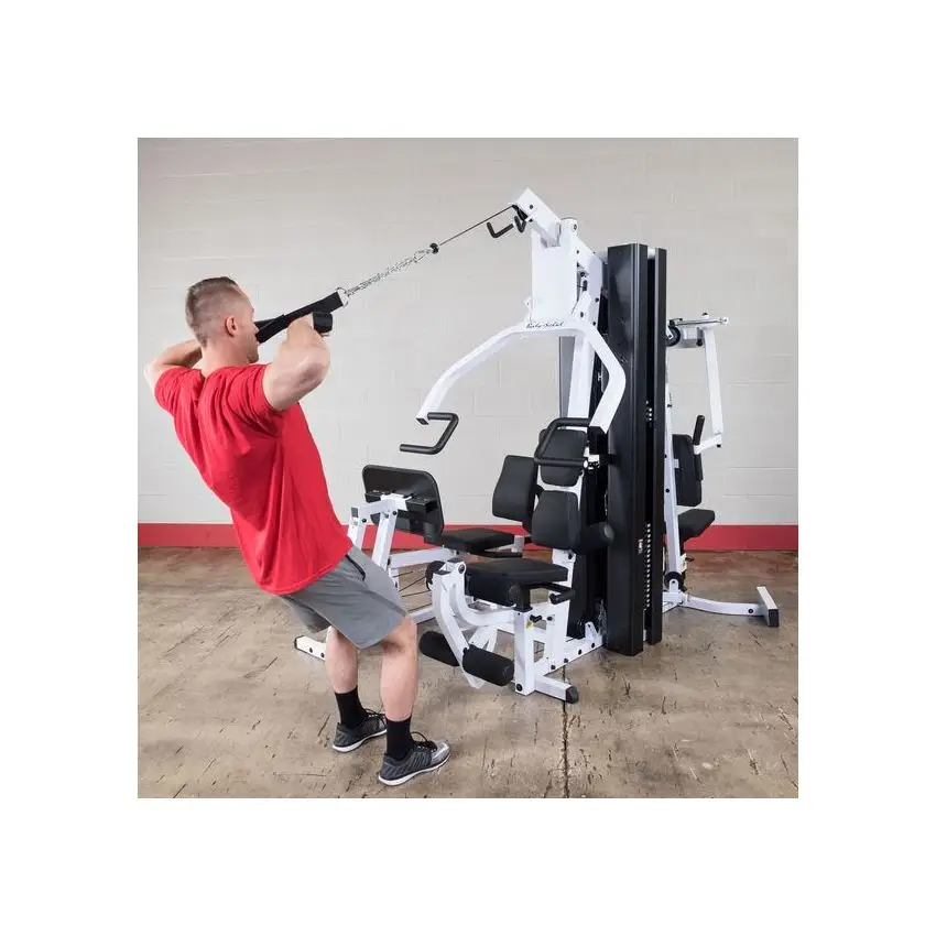 BODY SOLID PRESTIGE GYM EXM3000LPS LEG+SH EQ13070028 WHITE - Image 10