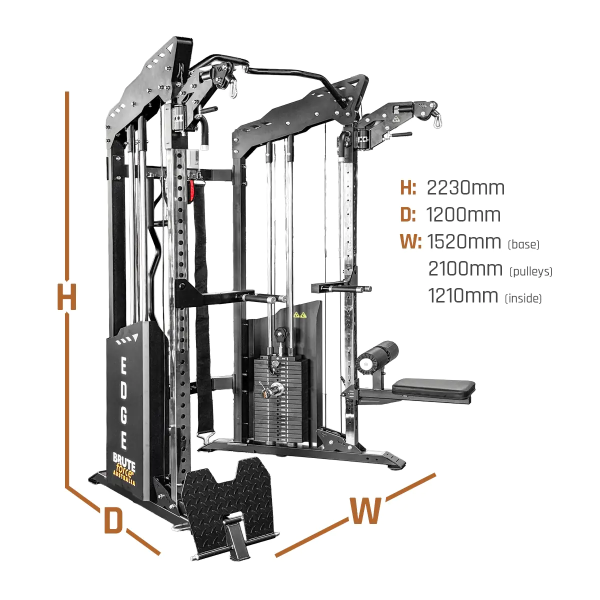 BruteForce EDGE Functional Trainer - Image 1