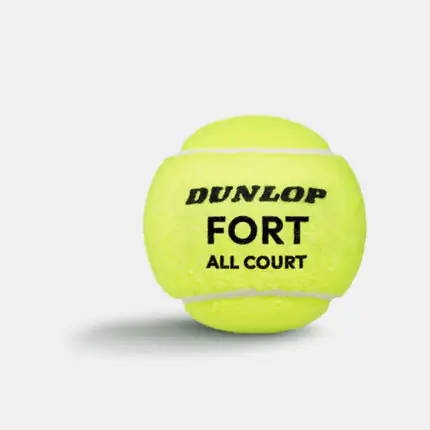 Dunlop Fort All Court 3pet Tennis Balls 1 Box