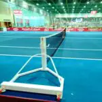 Houston Gi Movable Tennis Post -Set