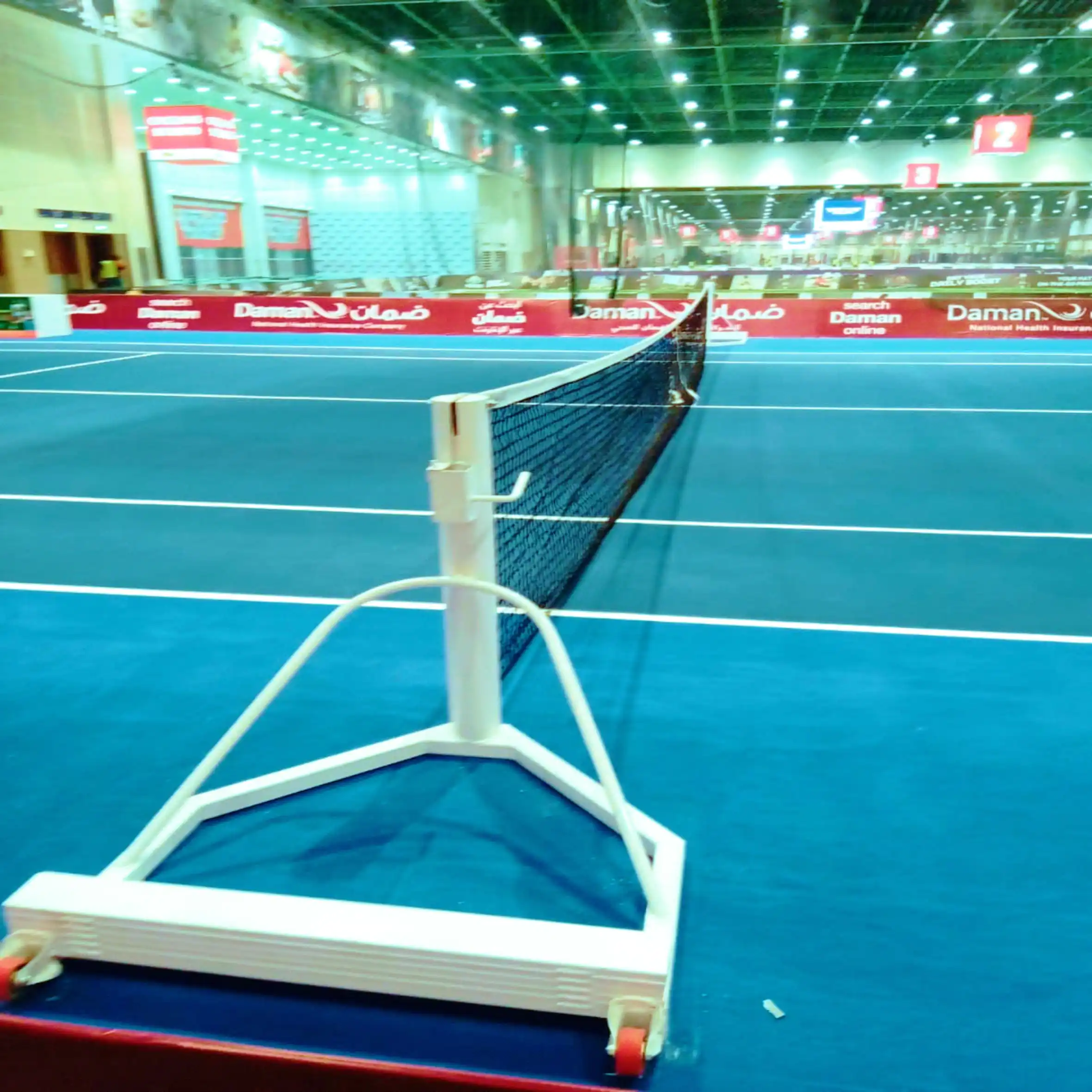 Houston Gi Movable Tennis Post -Set Houston Gi Movable Tennis Post -Set