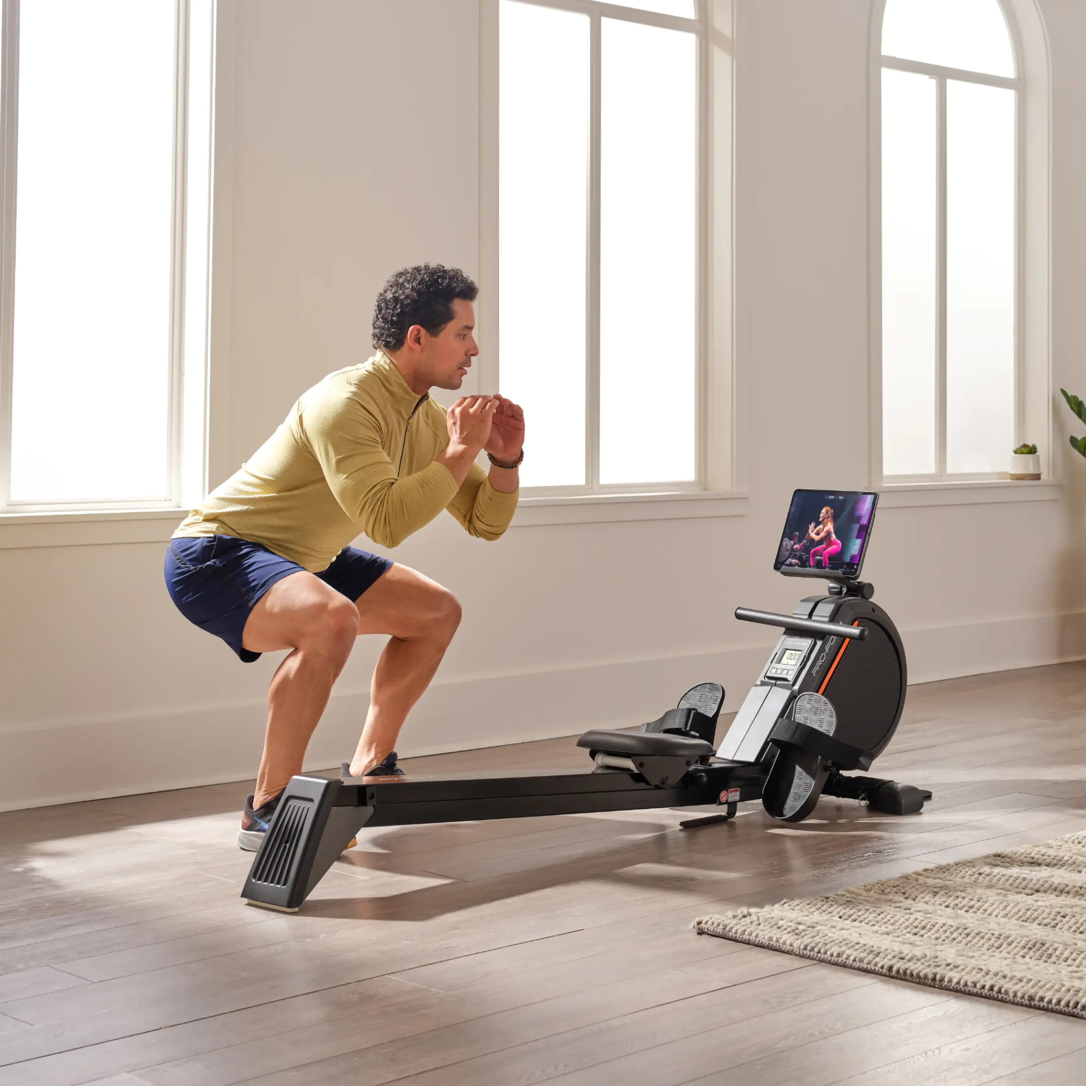 ProForm 550R Space-Saving Air Resistance Rower - Image 3