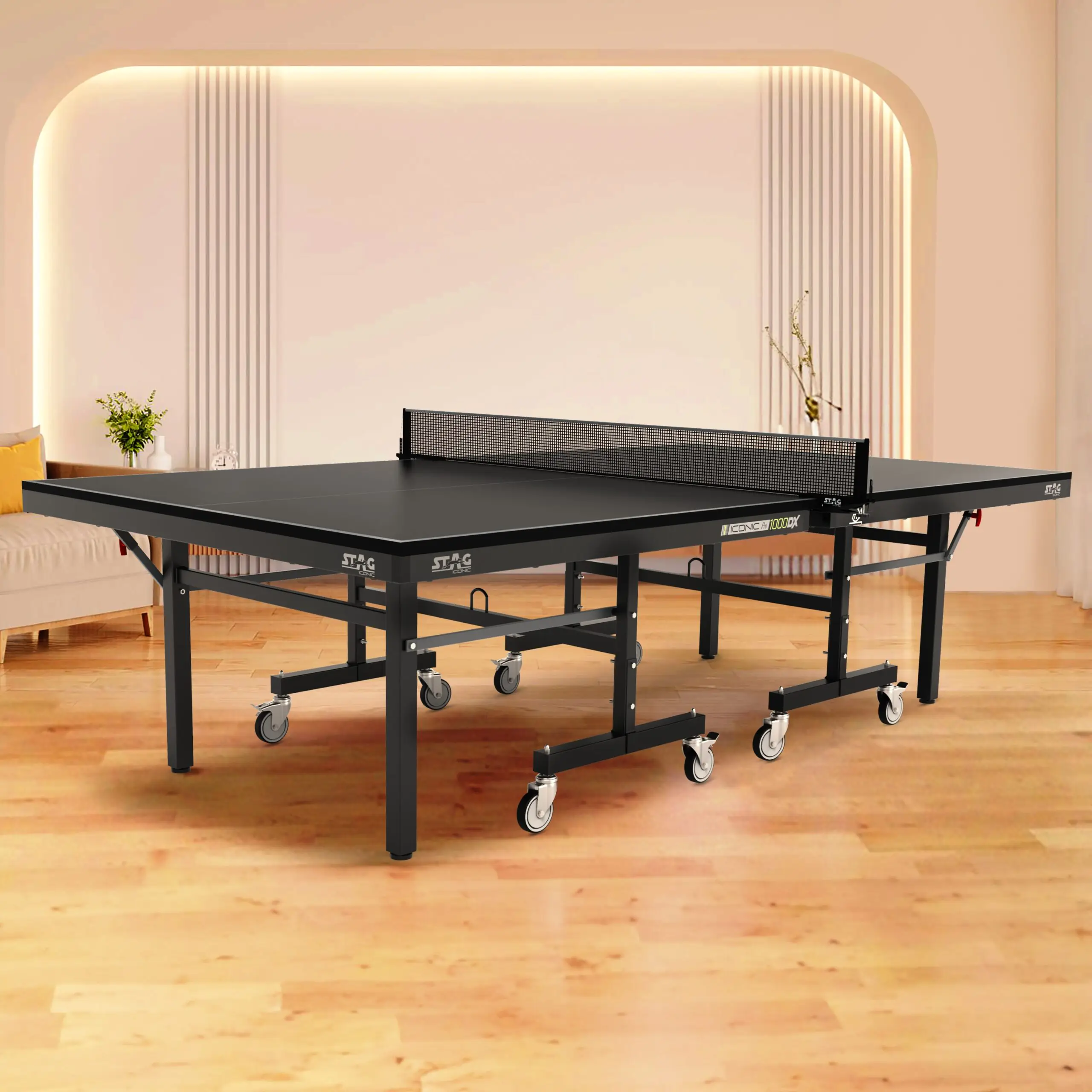 Stag Iconic 1000 DX Table Tennis Table - Full Size Professional Table 03