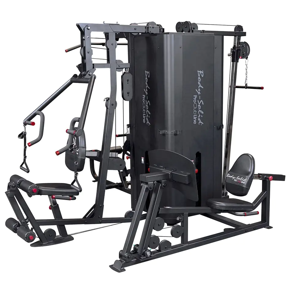 Body Solid S1000 Pro Clubline 4 Station Commercial Mutli Gym
