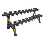 TA SPORT DUMBBELL RACK WITH 2 TIER HOLD 10 PAIR