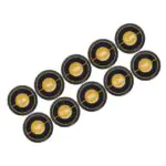 TA SPORT ROUND HEAD BLACK RUBBER