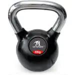 TA Sport Rubber Kettlebell | 20 Kg Black