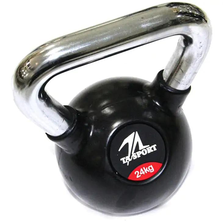 TA Sport Rubber Kettlebell | 24 Kg