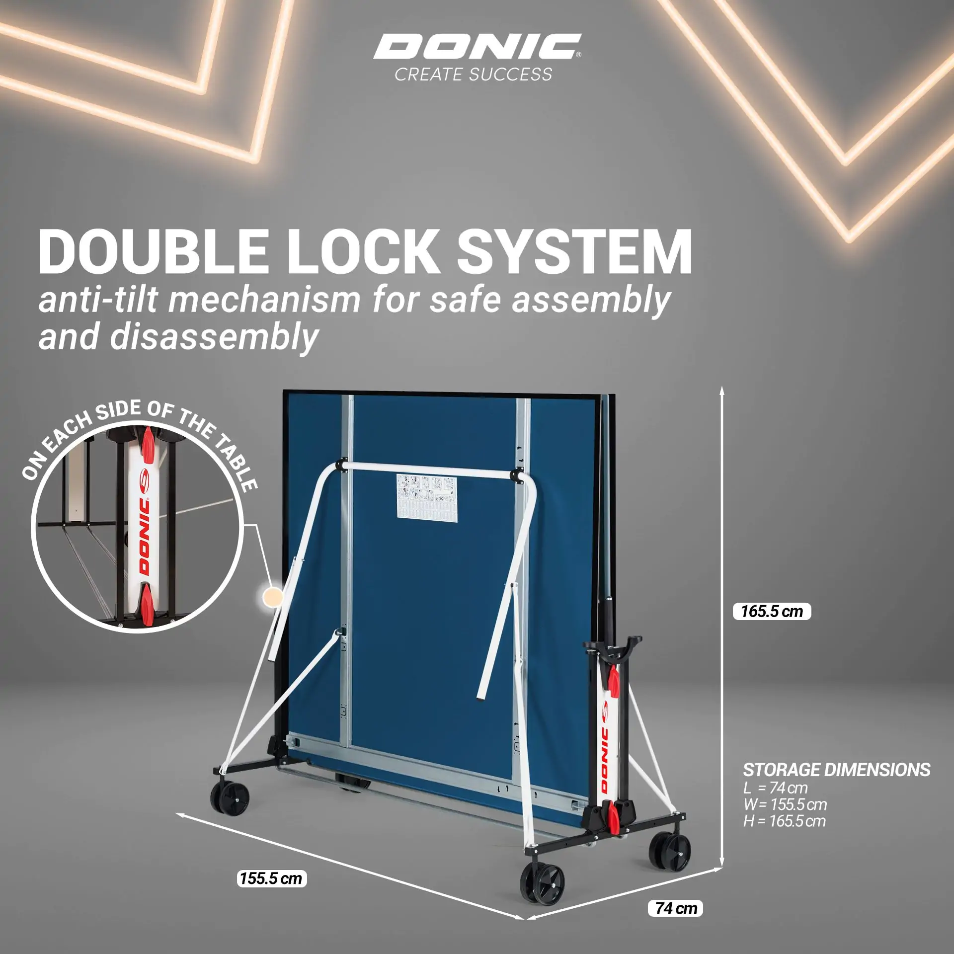 Donic Roller Fun Indoor TT Table - Image 6