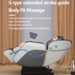 Harley Fitness Zero Gravity Massager Chair with Stretching - Image 4