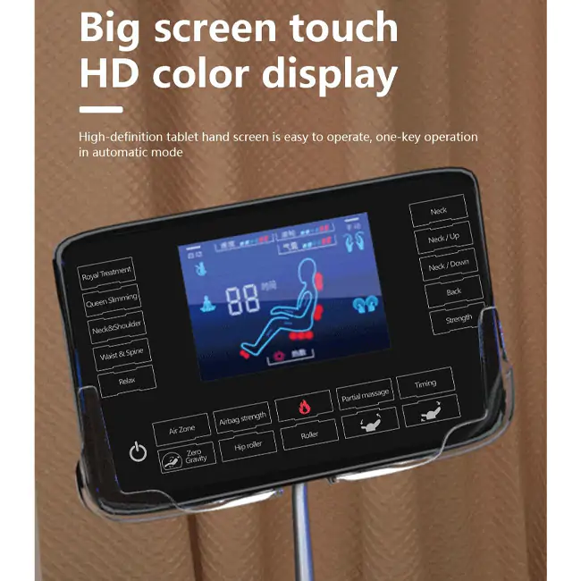 Harley Fitness Zero Gravity Massager Chair with Stretching - Image 5