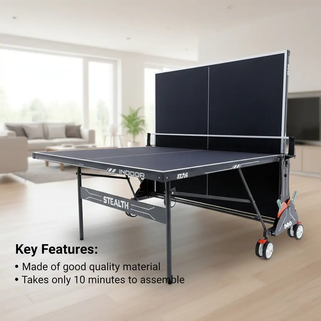 Stag Stealth Indoor Table Tennis Table - Image 8