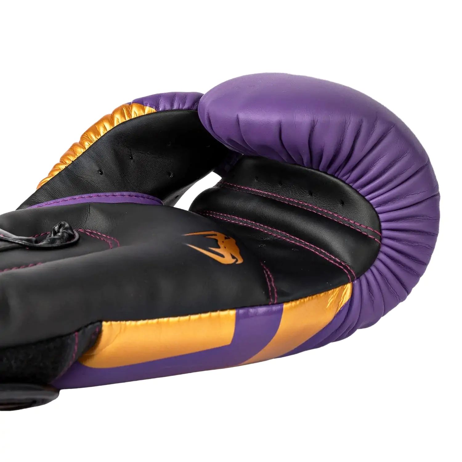 Venum Elite Boxing Gloves - Dark Purple | 10 Oz - Image 4