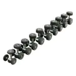 Axox Fitness Round Dumbbell Set with Rack | 2.5Kg - 25Kg - Image 3