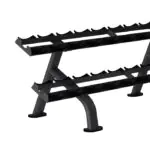 Axox Fitness Round Dumbbell Set with Rack | 2.5Kg - 25Kg - Image 6