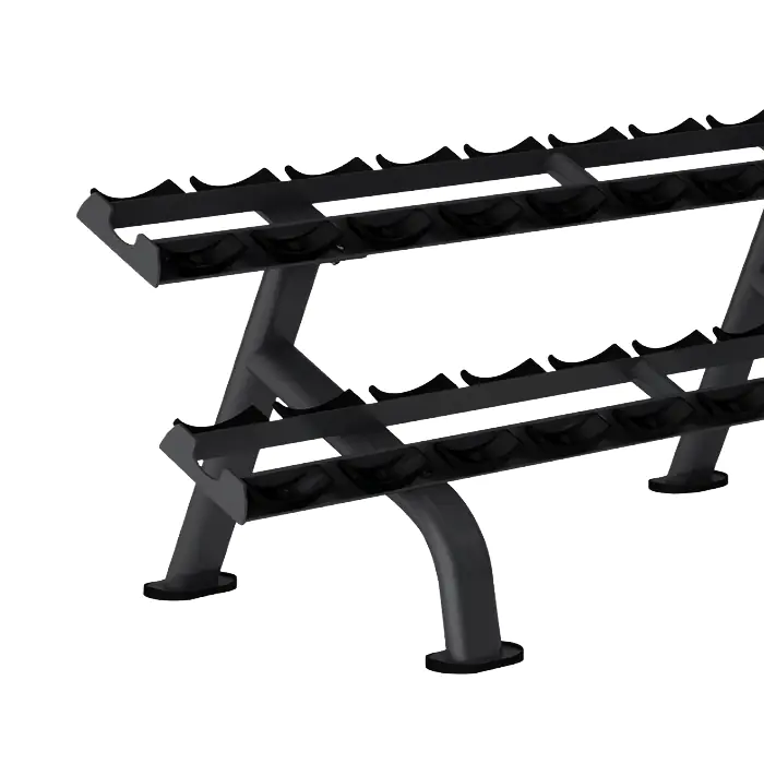 Axox Fitness Round Dumbbell Set with Rack | 2.5Kg - 25Kg - Image 6