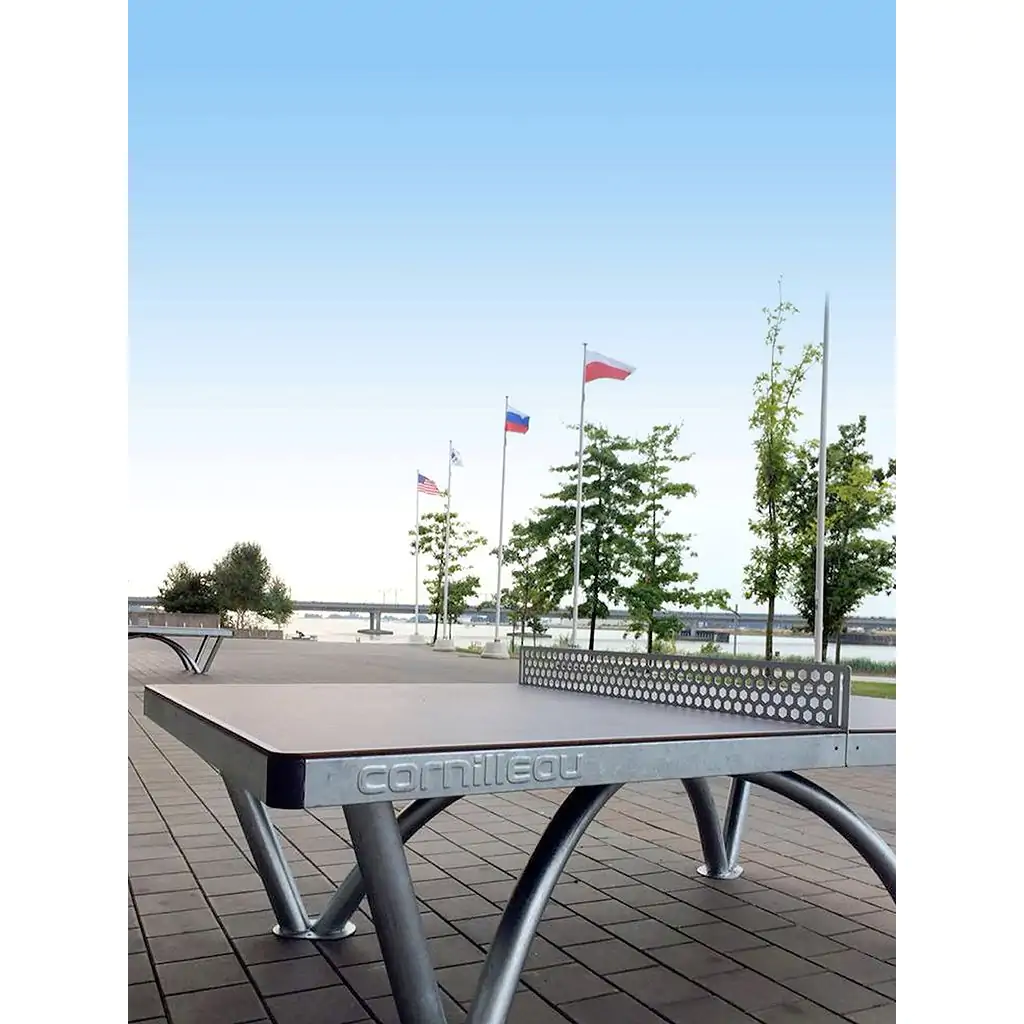 Cornilleau Park Outdoor Table | Grey - Image 5