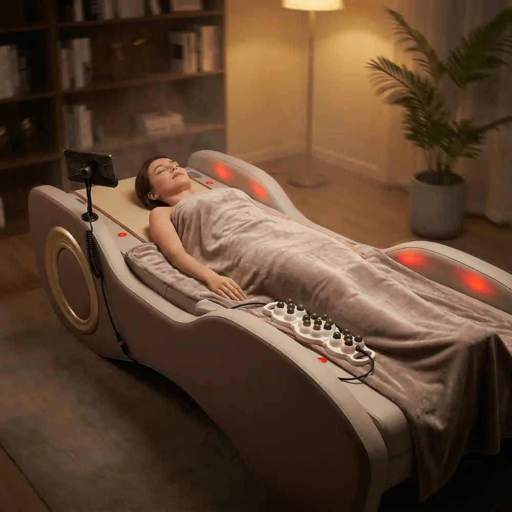 Nourest M5 Therapeutic Massage Bed with Jade Stones - Image 7