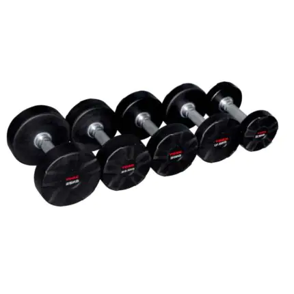 York Fitness Cpu Urethane Dumbbell Set 2.5KG to 25KG