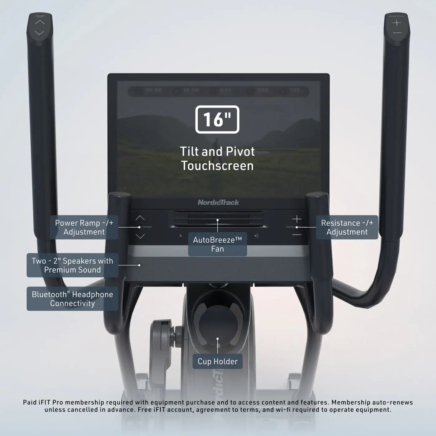 NordicTrack AirGlide 16 Elliptical Machine