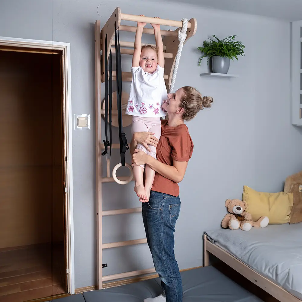 Bench K 111 + A204 Swedish Ladder / Wall Bars - Image 5