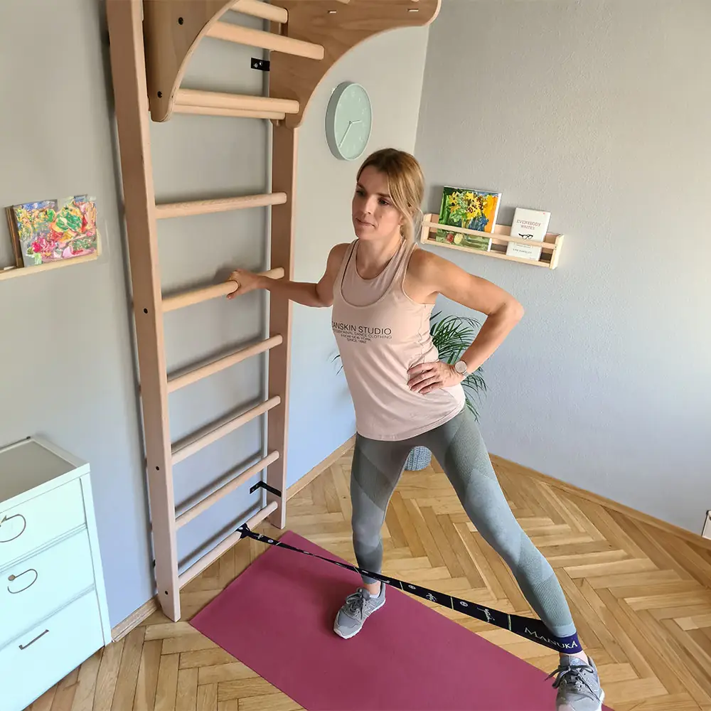 Bench K 111 + A204 Swedish Ladder / Wall Bars - Image 7