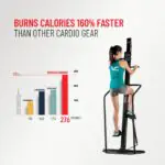 Versa Climber with H-TS Touchscreen & Free-Standing Base - Image 7